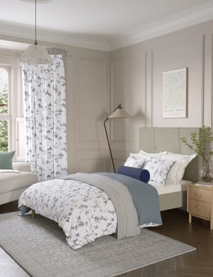 Pure Cotton Floral Bedding Set, M&S Collection