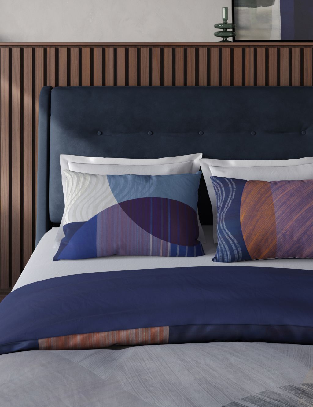 Pure Cotton Abstract Bedding Set image 3