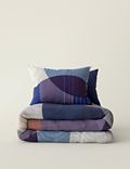 Bettwäscheset aus reiner Baumwolle mit abstraktem Muster