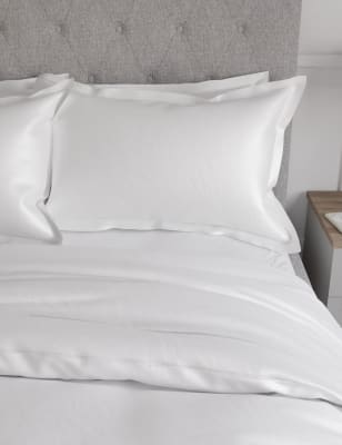 

M&S Collection 2er-Pack Oxford-Kissenbezüge (Fadenzahl 800) - Weiss, Weiss