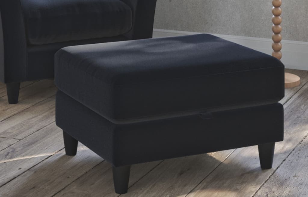 Harper small footstool online m&s