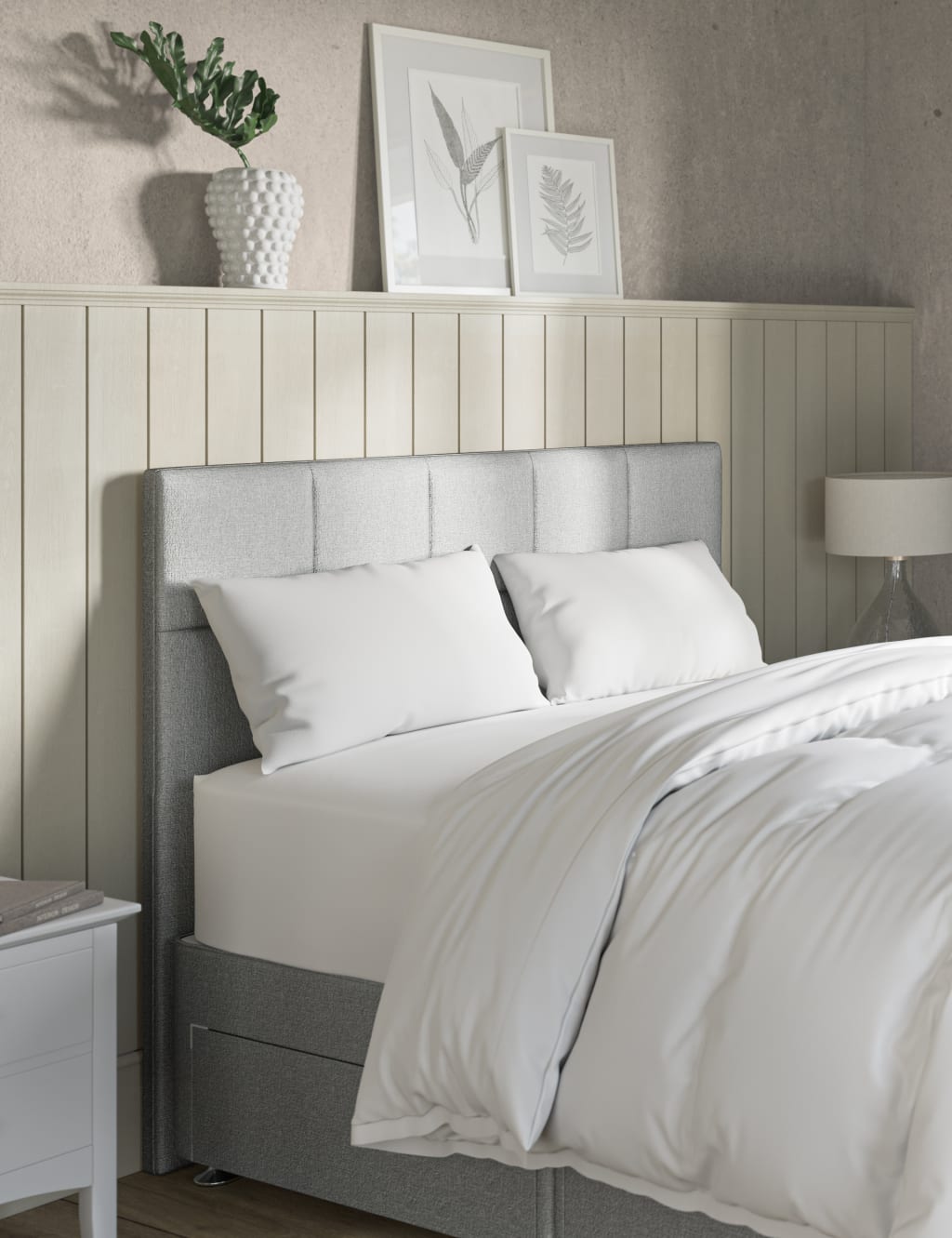 Gray 2025 headboard full