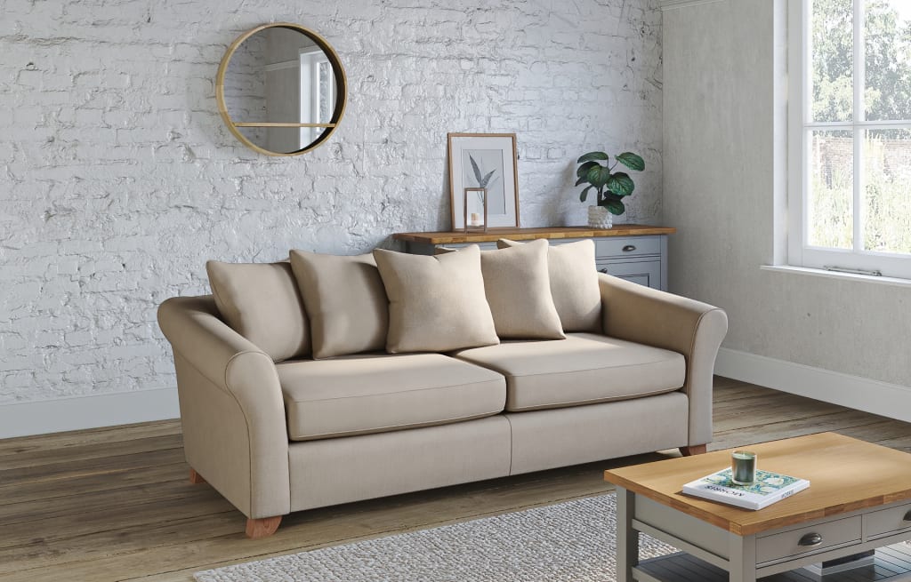 Abbey Scatterback 4 Seater Sofa