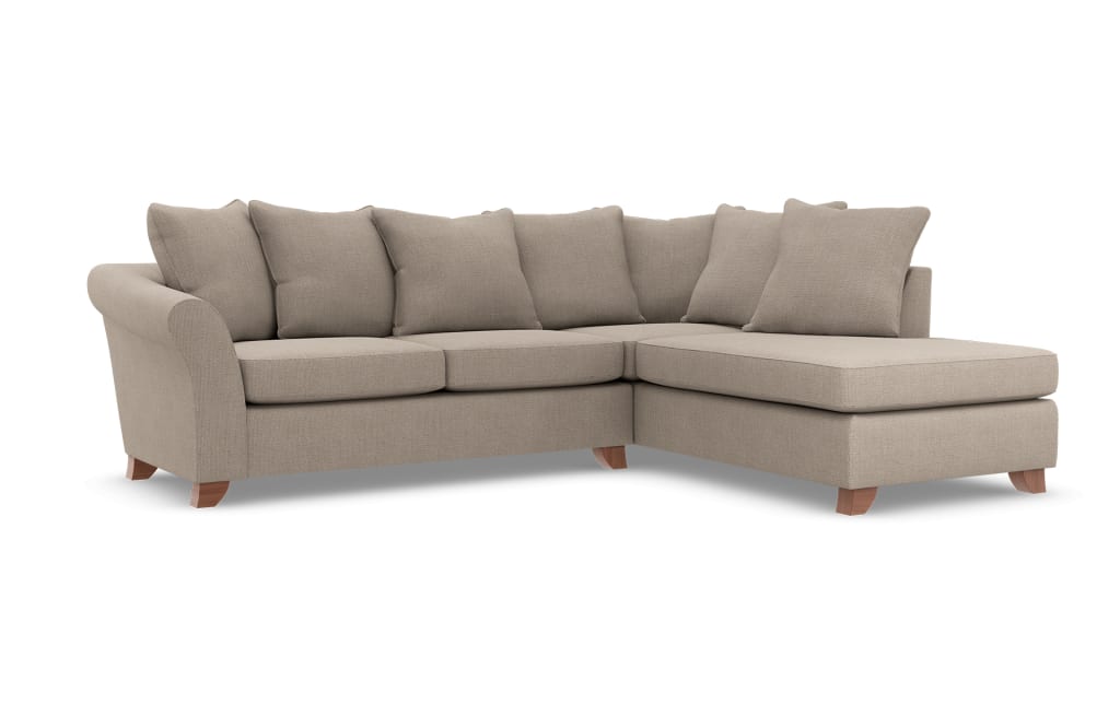 Abbey Scatterback Corner Chaise Sofa (Right-Hand)