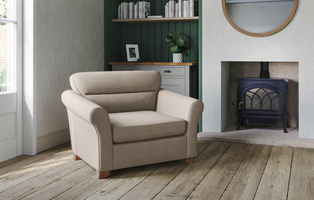 Abbey Highback Loveseat