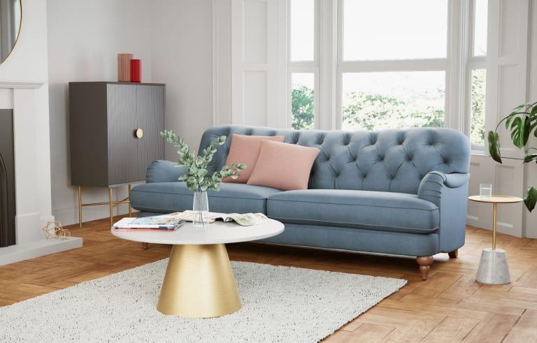 Rochester Button 4 Seater Sofa M S