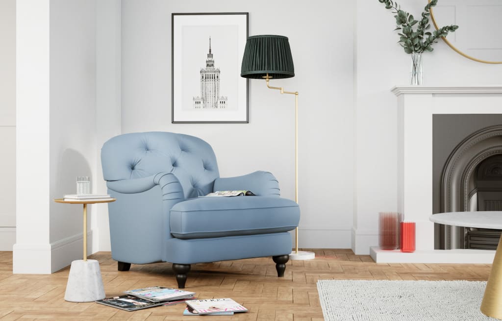 Rochester Button Armchair