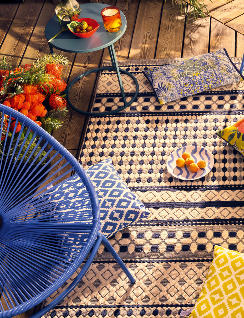 Antibes Geometric Indoor & Outdoor Rug image 2