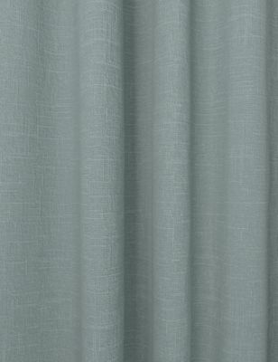 Linen Blend Pencil Pleat Curtains