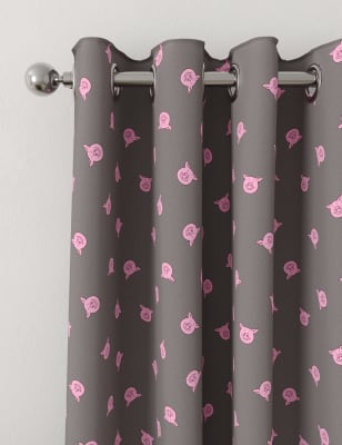 

Percy Pig™ Percy Pig™ Eyelet Blackout Curtains - Grey Mix, Grey Mix