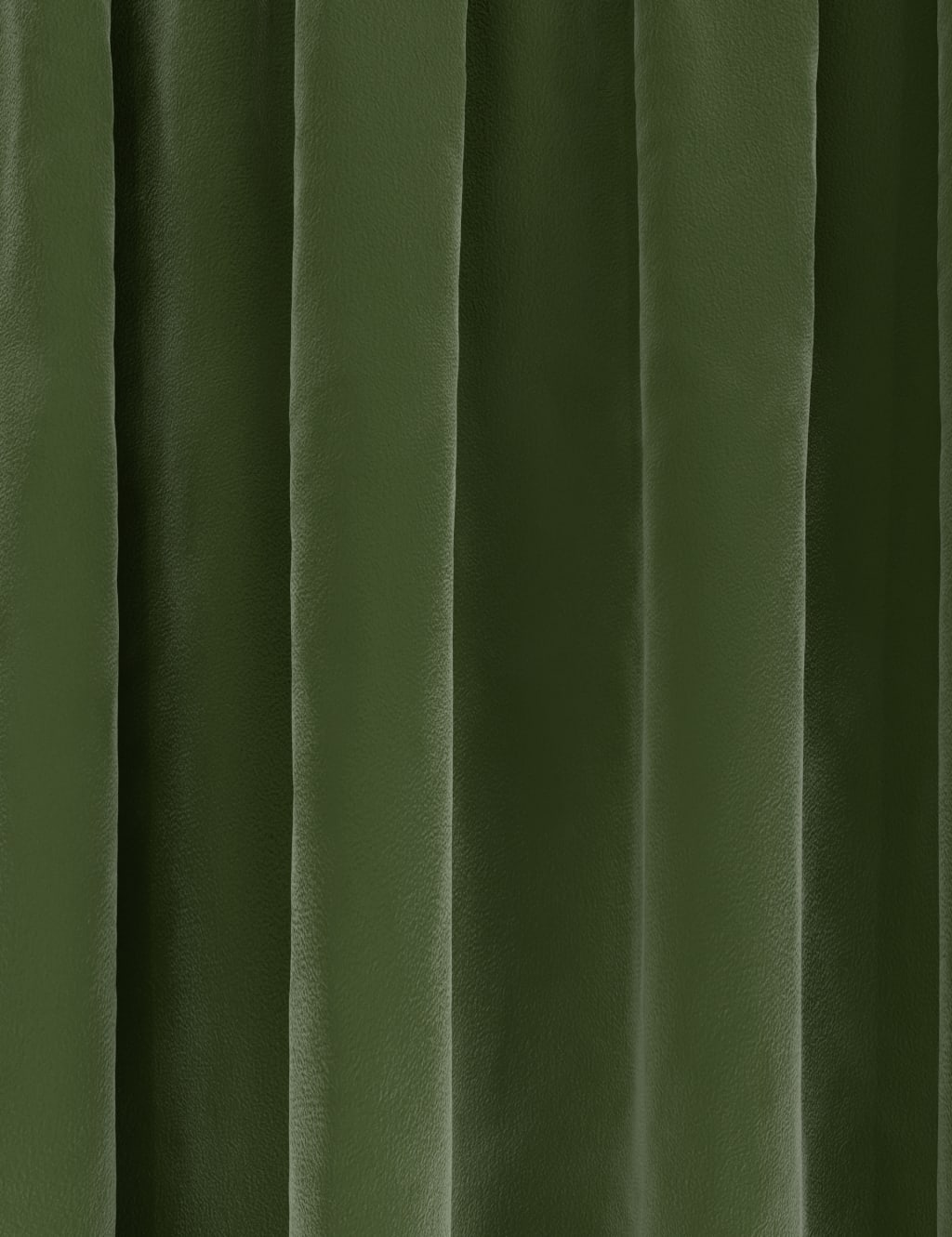 Velvet Pencil Pleat Thermal Curtains image 2