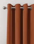 Rideaux thermiques en velours à oeillets