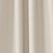 Faux Silk Pencil Pleat Blackout Curtains - ivory