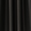 Faux Silk Pencil Pleat Blackout Curtains - darkcharcoal