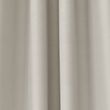 Faux Silk Pencil Pleat Blackout Curtains - silver