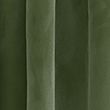 Velvet Pencil Pleat Ultra Thermal Curtains - green