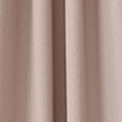 Brushed Pencil Pleat Blackout Thermal Curtains - blush