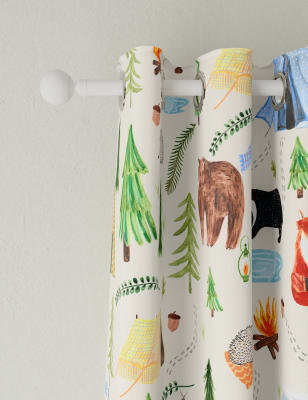 Woodland Eyelet Blackout Kids' Curtains