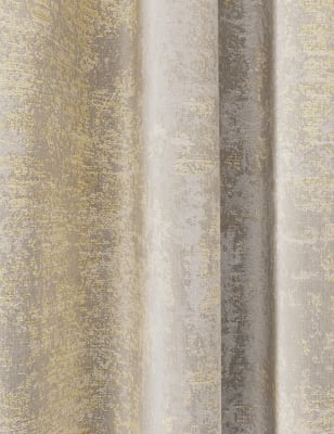 Textured Shimmer Eyelet Curtains