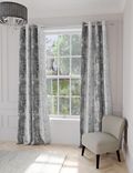 Textured Shimmer Eyelet Curtains