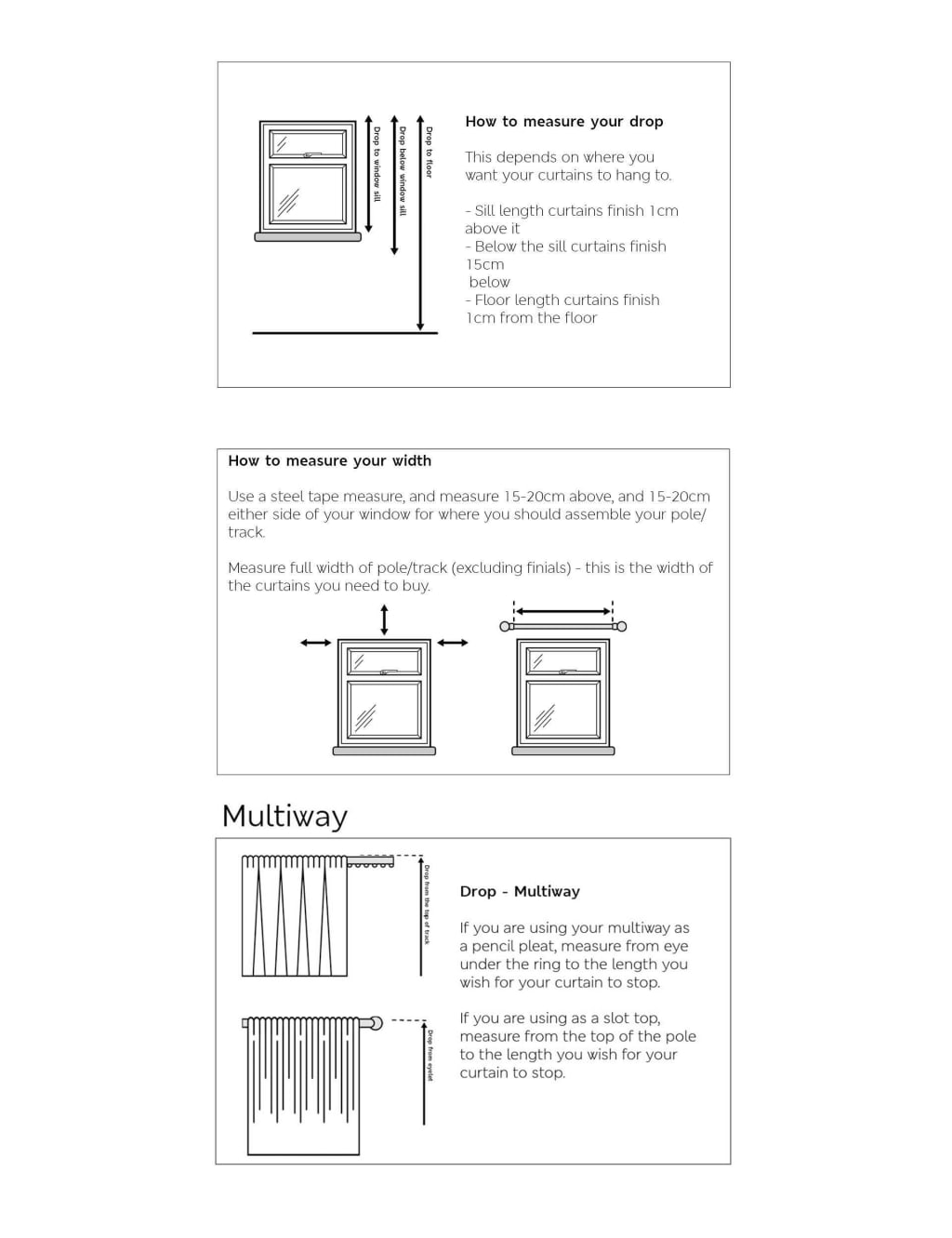 Sheer Linen Look Multiway Curtains image 6