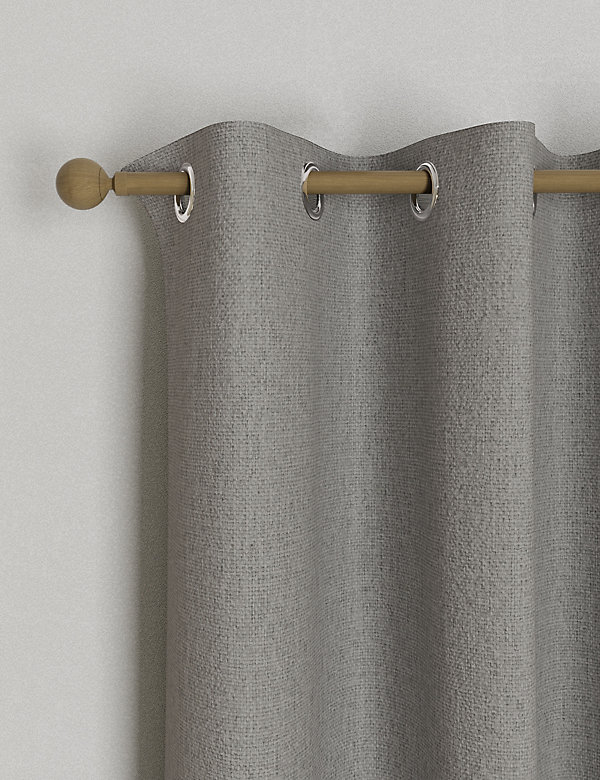Anti Allergy Eyelet Blackout Temperature Smart Curtains - CA