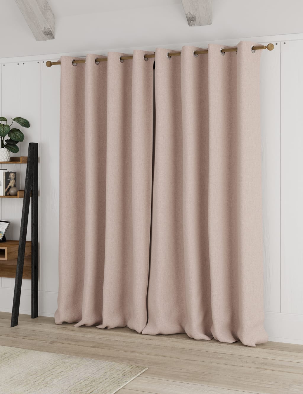 Isabelle Eyelet Blackout Curtains image 4