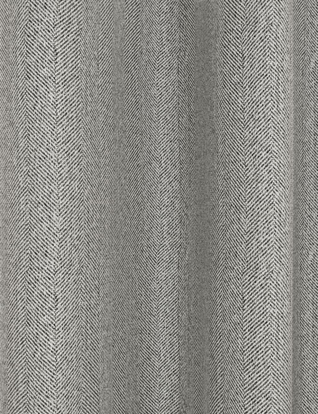 Herringbone Eyelet Blackout Curtains image 2