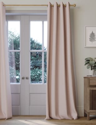 Eyelet Ultra Thermal Blackout Curtains M&S ES