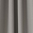 Brushed Pencil Pleat Blackout Ultra Thermal Curtains - lightgrey