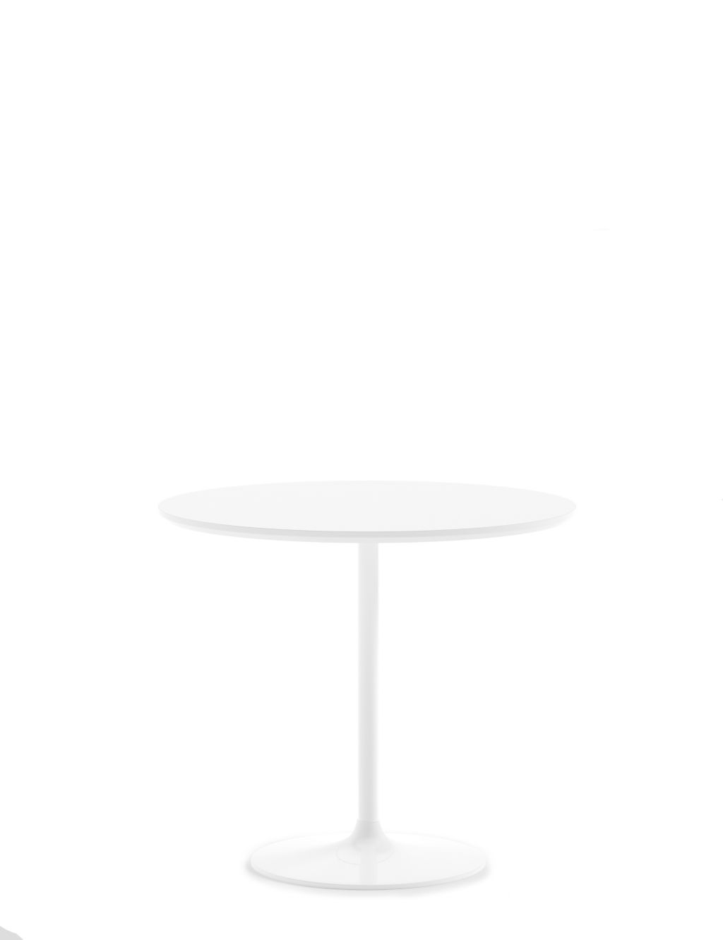 Finn Gloss 4 Seater Pedestal Dining Table image 2