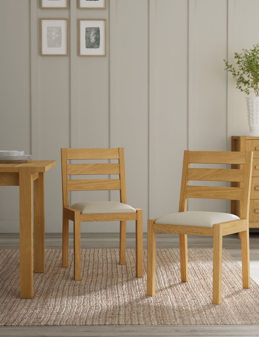 Set of 2 Sonoma Dining Chairs