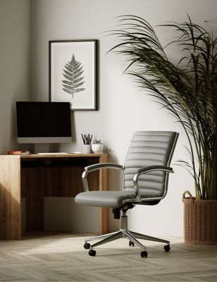 M&S Latimer Office Chair - Light Grey, Light Grey,Grey