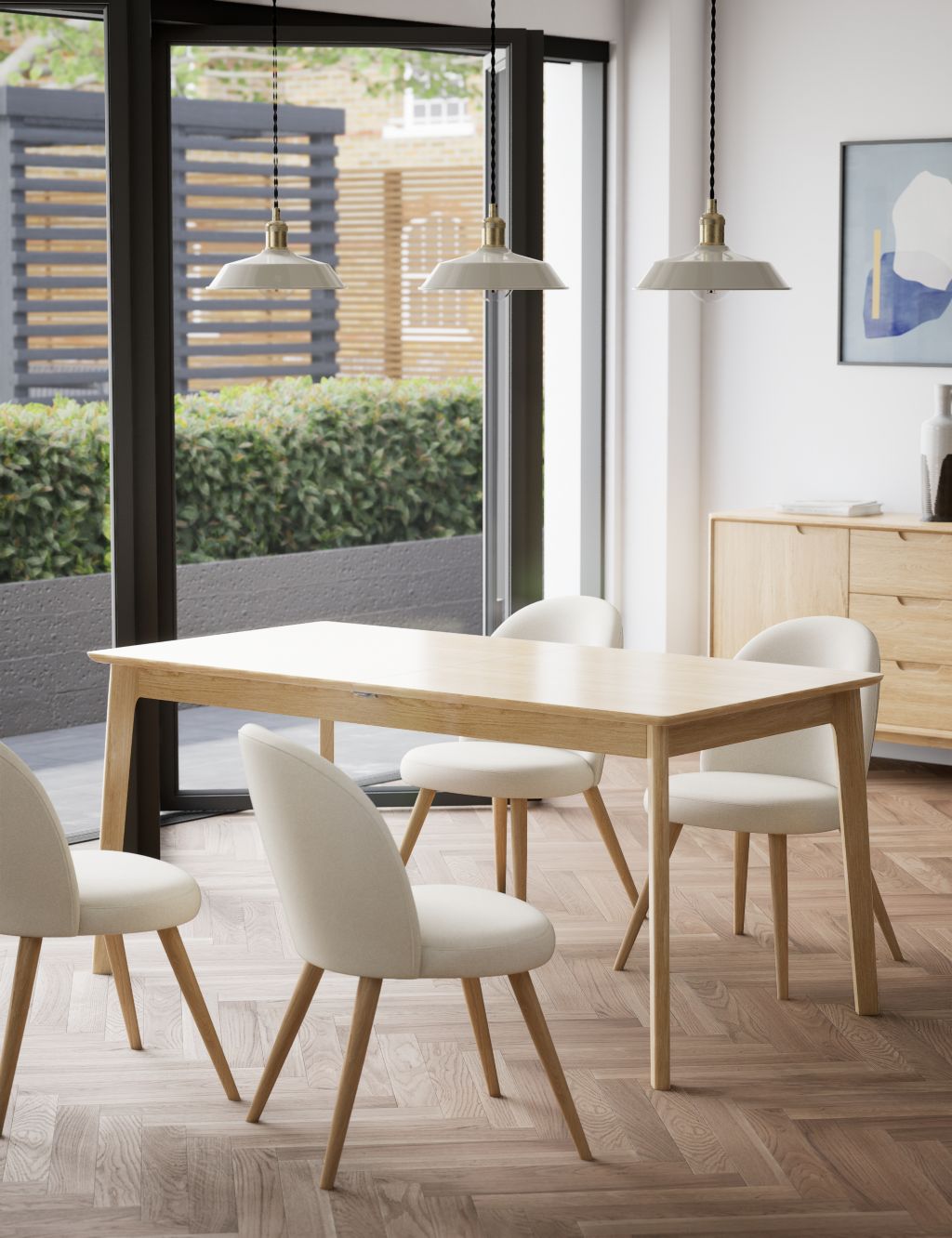 Nord 6-10 Seater Extending Dining Table