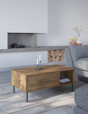 M&S Holt Storage Coffee Table - Natural Mix, Natural Mix