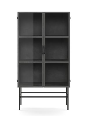 Charcoal Display Cabinet