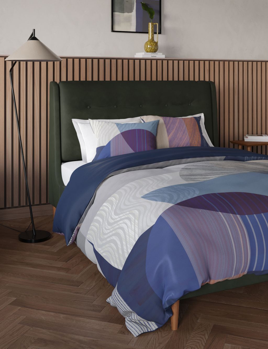 Monroe Upholstered Bed image 1