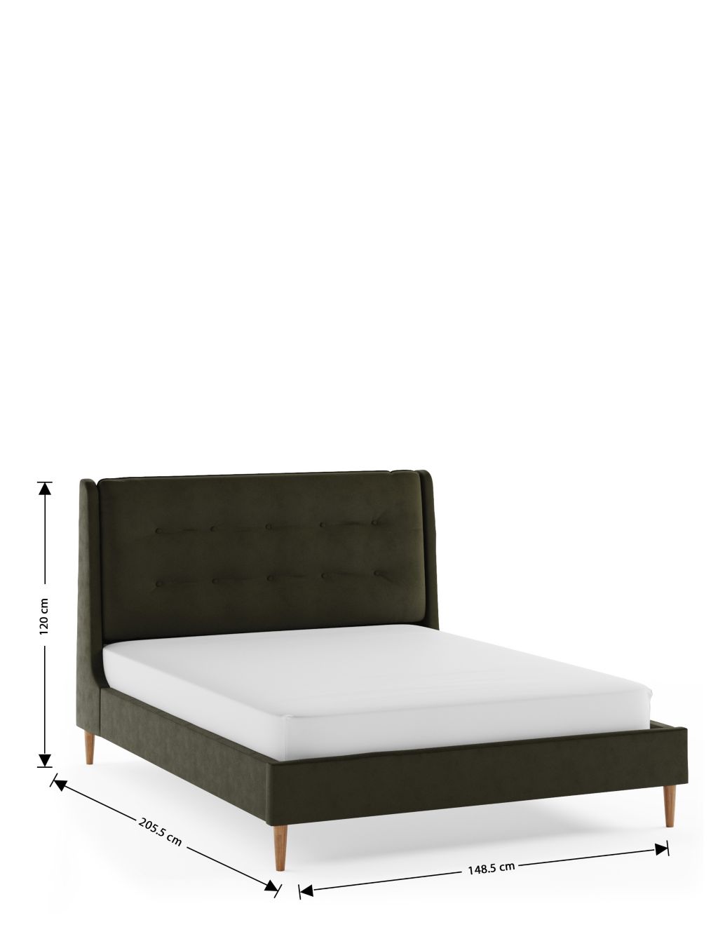 Monroe Upholstered Bed image 6