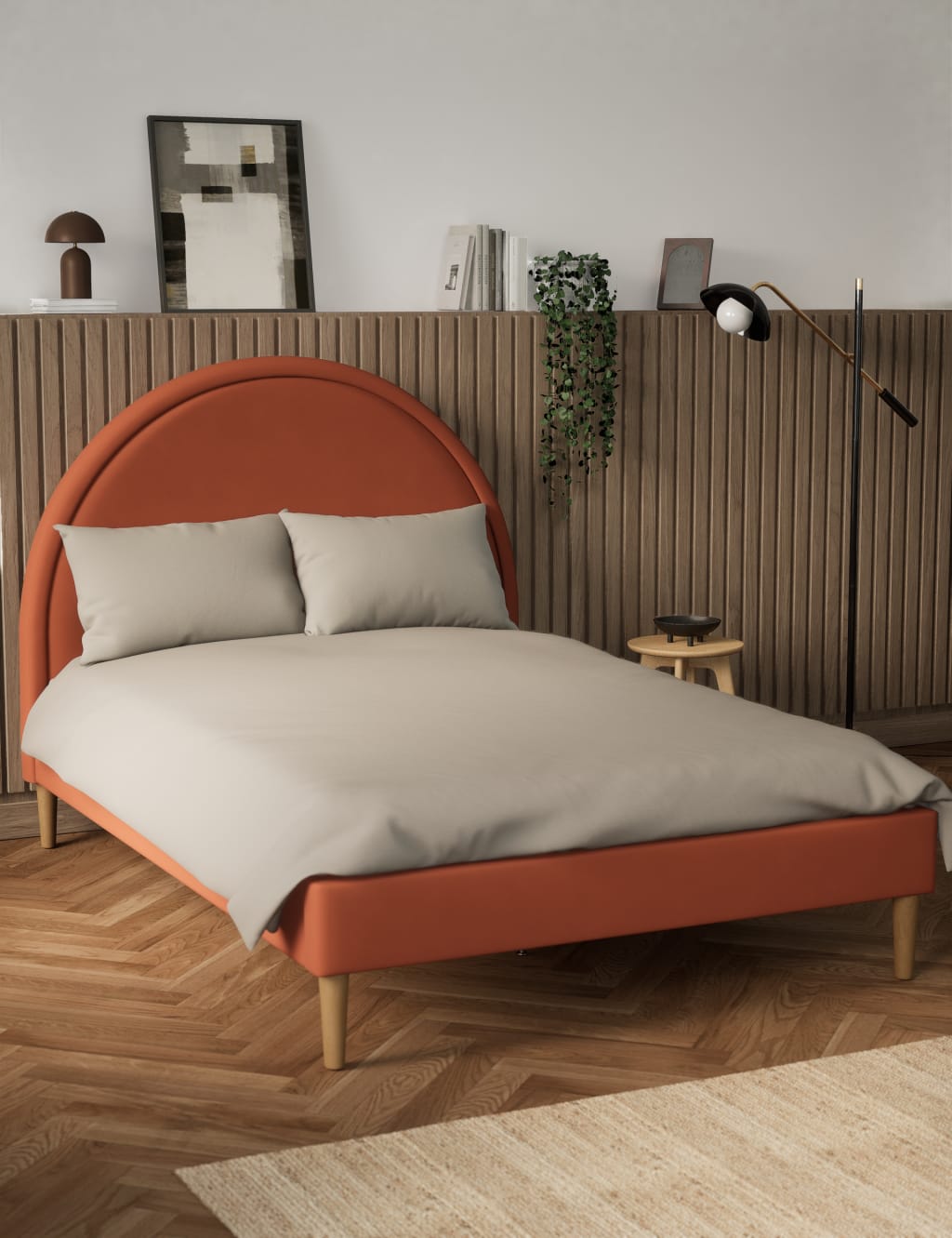 Semi Circle Bed