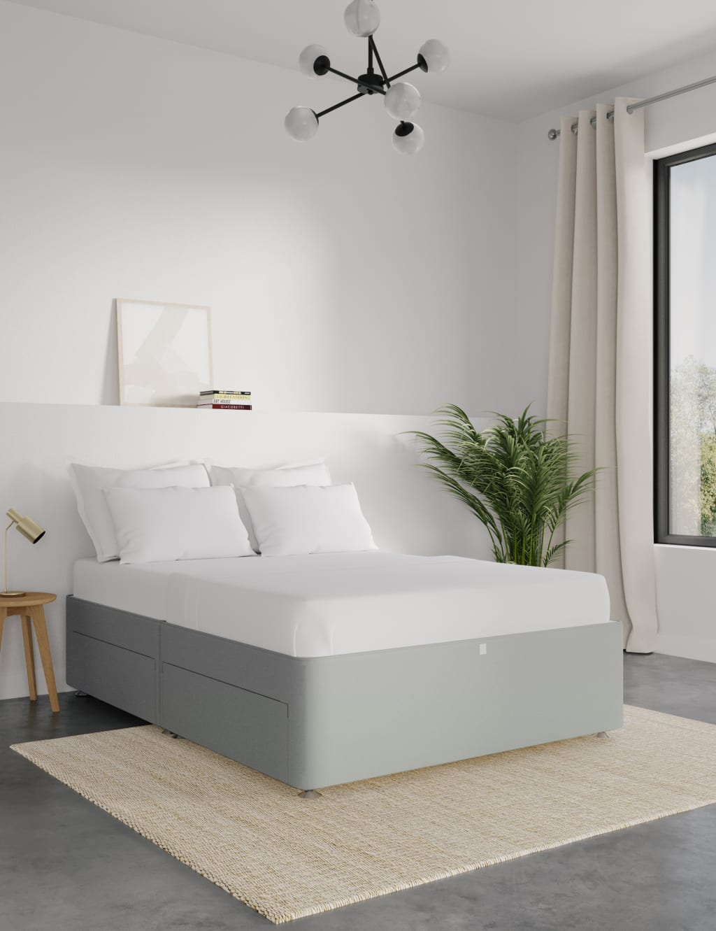 Small double divan bed ikea outlet