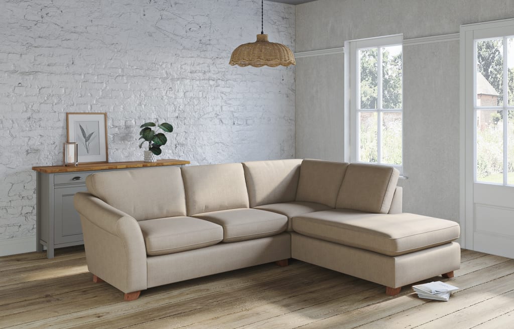 M&s small hot sale corner sofa