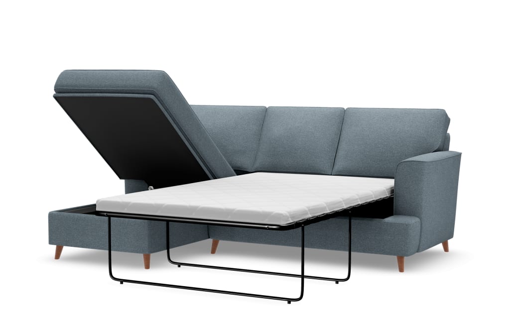 Copenhagen Chaise Storage Sofa Bed (Left-Hand)