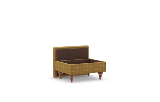 Highland Plain Small Storage Footstool