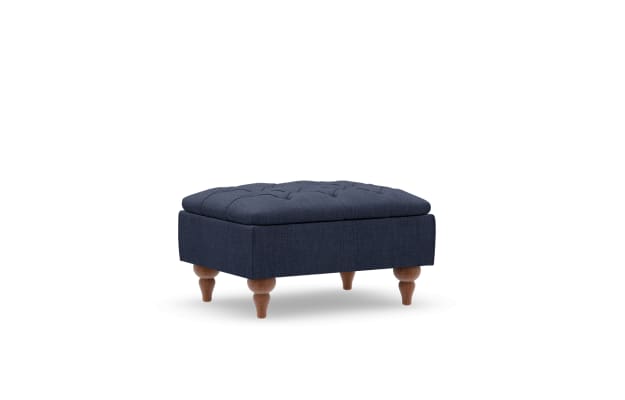 Highland Button Footstool
