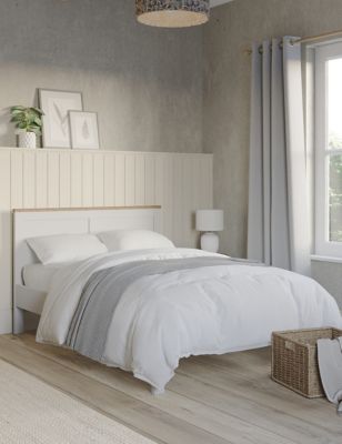 M&S Salcombe Bed - 5FT - Light Grey, Light Grey