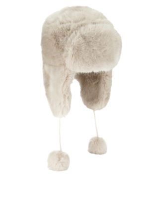 Faux Fur Trapper Hat | M&S Collection | M&S
