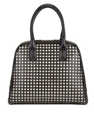 Grid Frame Tote Bag | Limited Edition | M&S
