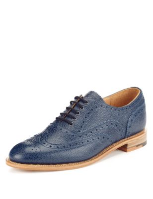 Best of British Leather Lace Up Brogue Shoes | M&S Collection | M&S