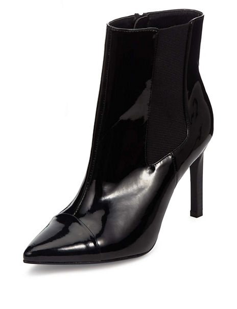 Pointed Toe Ankle Boots with Insolia® | Limited Edition | M&S