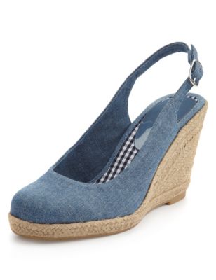 Slingback Wedge Espadrilles with Insolia® | M&S Collection | M&S